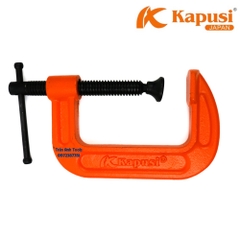 Vam cảo chữ C cơ khí kẹp gỗ đủ các cỡ từ 2-6inch Kapusi chính hãng, vam gỗ chữ C hàng chất lượng cao