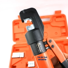 Kìm ép cos thủy lực Kapusi Japan kích cỡ khuôn từ 4-70mm, kìm bấm cos ép cốt thủy lực cao cấp bảo hành 12 tháng