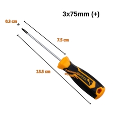 Tua vít 1 đầu cao cấp Wynn's Tools đủ các cỡ, tô vít đầu hai cạnh, bốn cạnh đầu, đầu bake, đầu trừ mạ đồng độ bền cao