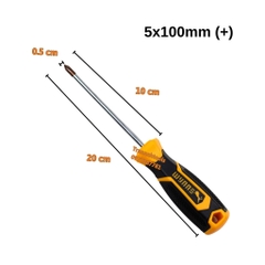 Tua vít 1 đầu cao cấp Wynn's Tools đủ các cỡ, tô vít đầu hai cạnh, bốn cạnh đầu, đầu bake, đầu trừ mạ đồng độ bền cao