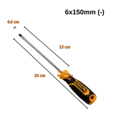 Tua vít 1 đầu cao cấp Wynn's Tools đủ các cỡ, tô vít đầu hai cạnh, bốn cạnh đầu, đầu bake, đầu trừ mạ đồng độ bền cao