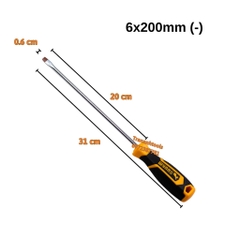 Tua vít 1 đầu cao cấp Wynn's Tools đủ các cỡ, tô vít đầu hai cạnh, bốn cạnh đầu, đầu bake, đầu trừ mạ đồng độ bền cao