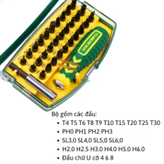 Bộ tua vít sửa điện thoại máy tính 32 chi tiết W0210 Wynn's Tools