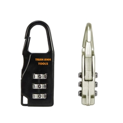 Khóa 3 số chốt nhựa, ổ khóa 3 số cho vali - balo - túi xách chống trộm nhỏ gọn, an toàn, tiện lợi