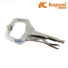 Kìm kẹp chết chữ C cao cấp Kapusi Japan kích cỡ 11 inch chất liệu thép CRV cao cấp bền bỉ, kìm kẹp chữ C chất lượng cao