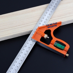 Thước ke góc vuông 30cm đa năng 6 trong 1 Kapusi Japan, thước ke góc đa năng tiện dụng