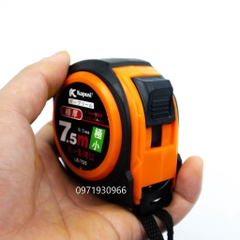 Thước mét Kapusi chính hãng đủ cỡ, Thước rút chống sốc bền bỉ 5m 7.5m