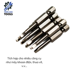 Mũi bắt vít đầu tam giác dùng cho tua vít, tô vít điện Wynn's Tools