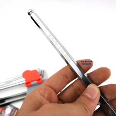 Bộ lục giác bi 9 chi tiết Kapusi Japan cao cấp chất liệu S2 dày dặn cứng cáp, bộ lục giác bi chất lượng nhật bản