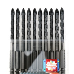 Mũi khoan đa năng chuôi lục giác Kapusi Japan chính hãng, bộ mũi khoan gạch men, khoan tường, ngói, bê tông, kính