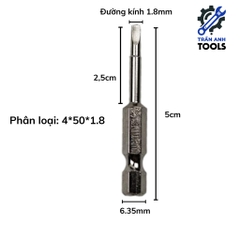 Mũi bắt vít đầu tam giác dùng cho tua vít, tô vít điện Wynn's Tools