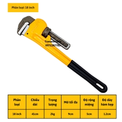 Kìm nước, mỏ lết răng 10 12 14 18 24 inch Wynn's Tools, kìm kẹp ống nước, kìm cá sấu đủ các cỡ