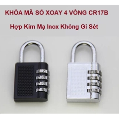 Ổ Khóa Mã Số 4 Chữ Số, Không Cần Chìa, Chất Liệu Thép Không Gỉ