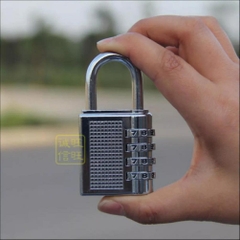Ổ Khóa Mã Số 4 Chữ Số, Không Cần Chìa, Chất Liệu Thép Không Gỉ