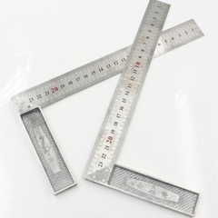 Thước ke vuông inox 30F chuông (giá 1 chiếc)