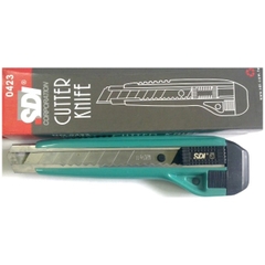 Dao rọc giấy to SDI 0423, dao trổ rãnh thép(tặng kèm 2 lưỡi dao dự phòng)