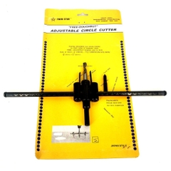 Mũi Khoan Khoét Lỗ Thùng Loa, Lỗ Đèn Thạch Cao Âm Trần 120mm 200mm 300mm (Bộ Mũi Khoét Lỗ Gỗ Thạch Cao Trần)