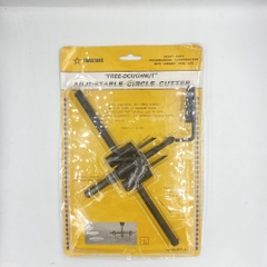 Mũi Khoan Khoét Lỗ Thùng Loa, Lỗ Đèn Thạch Cao Âm Trần 120mm 200mm 300mm (Bộ Mũi Khoét Lỗ Gỗ Thạch Cao Trần)