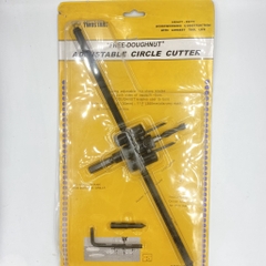 Mũi Khoan Khoét Lỗ Thùng Loa, Lỗ Đèn Thạch Cao Âm Trần 120mm 200mm 300mm (Bộ Mũi Khoét Lỗ Gỗ Thạch Cao Trần)