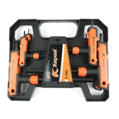 Bộ lục giác chữ T 8 chi tiết gồm các cỡ 2 2.5 3 4 5 6 8 10 Kapusi Japan, bộ lục giác tê cao cấp chất lượng Nhật Bản