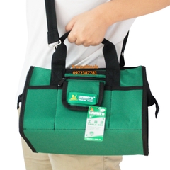 Túi đựng dụng cụ W41902 Wynn's Tools kích cỡ 13 16 inch, túi đựng đồ nghề dung tích lớn nhiều ngăn kèm quai đeo chéo