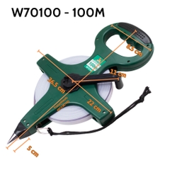 Thước cắm đất dây thép chiều dài 50M 100M Wynn's Tools