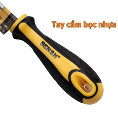 Tua vít 1 đầu Sensh chất liệu CRV đủ các cỡ đầu, tua vít 1 đầu hai cạnh và bốn cạnh