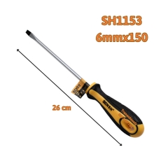 Tua vít 1 đầu Sensh chất liệu CRV đủ các cỡ đầu, tua vít 1 đầu hai cạnh và bốn cạnh