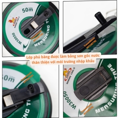 Thước cuộn dây thép chiều dài 20M 50M Wynn's Tools