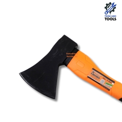 Búa rìu Kapusi 600g K-9509 tay cầm bọc nhựa chống trơn trượt, rìu chặt cây, củi chuyên dụng