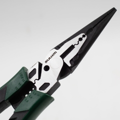 Kìm Mũi Nhọn Đa Năng W3461 200mm Thép Hợp Kim Có Lưỡi Cắt Tay Cầm Chống Trượt Wynns Kìm Điện Cơ Khí Chính Hãng