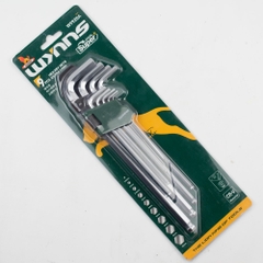 Bộ Lục Giác 9 Chi Tiết W9920A Wynns Thép CR-V Siêu Dài Chìa Khóa Allen Đầu Bi Vặn Ốc Lục Giác Chính Hãng Đa Năng