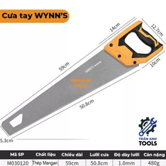 Cưa gỗ cầm tay Wynn's chính hãng 350mm 400mm 450mm 500mm