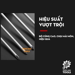Mũi vít đầu cộng chuôi lục giác YMX