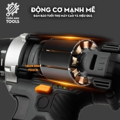 Máy Khoan Pin Có Chổi Than Wynn’s WS4447 12V, 1.5Ah, Tốc Độ 1500r/m, Mô Men Xoắn 25N.m