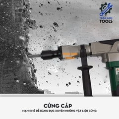 phẩm Máy Chuyên Đục Bê Tông W0835 Công Suất Lớn Wynn's 1350W Lực Đập 3900bpm Máy Khoan Phá, Máy Khoan Búa Chuyên Nghiệp