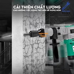 phẩm Máy Chuyên Đục Bê Tông W0835 Công Suất Lớn Wynn's 1350W Lực Đập 3900bpm Máy Khoan Phá, Máy Khoan Búa Chuyên Nghiệp