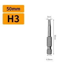 Mũi vít lục giác chuôi 1/4