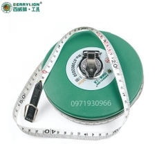 Thước dây vải cuộn chiều dài 20m 30m 50m Berrylion chính hãng, thước cuộn vải chất liệu sợi thủy tinh siêu bền