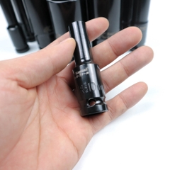 Bộ khẩu dài 15 chi tiết Kapusi mở ốc 1/2 8-32mm dùng cho máy siết bulong, bộ đầu tuýp cao cấp dùng cho máy siết bulong