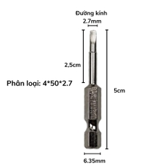 Mũi bắt vít đầu tam giác dùng cho tua vít, tô vít điện Wynn's Tools