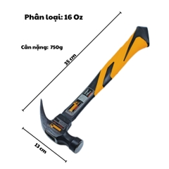 Búa bọc cán cao cấp, búa đóng đinh công nghiệp Wynn's Tools