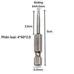 Mũi bắt vít đầu tam giác dùng cho tua vít, tô vít điện Wynn's Tools