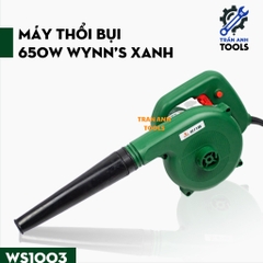 Máy Thổi Lá Cầm Tay Wynn’s 220V 650W, Máy Thổi Bụi Điện, Tốc Độ Thổi 2.8m³/phút, Dụng Cụ Làm Sạch Sân Vườn