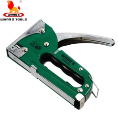 Súng Bắn Ghim Cầm Tay Wynn's – Dải Ghim 4–14mm, Thân Thép Cứng, Cầm Tay Màu Xanh, Thân Kim Loại Chắc Chắn, Siết Ghim Gọn Gàng