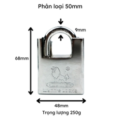Ổ khóa treo chống cắt Wynn's đủ các cỡ chất liệu thép hợp kim chống nước chống trộm, khóa treo chống cắt bảo vệ nhà cửa