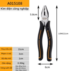 Kìm điện kìm bằng Wynn's kích cỡ 6' 8' chất liệu thép CRV thiết kế kiểu mới,kềm điện chất lượng cao đa năng tiện dụng