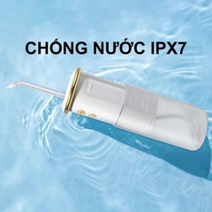 Combo Máy tăm nước du lịch cao cấp CY-1000 New Version + Nước súc miệng Nano Bạc 320ml dùng được cho tất cả tăm nước