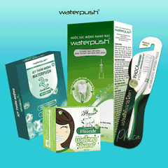 Combo sản phẩm chăm sóc răng miệng toàn diện WaterPush