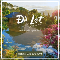 [TOUR] - Đà Lạt - Thác - Trang trại cà phê 1N